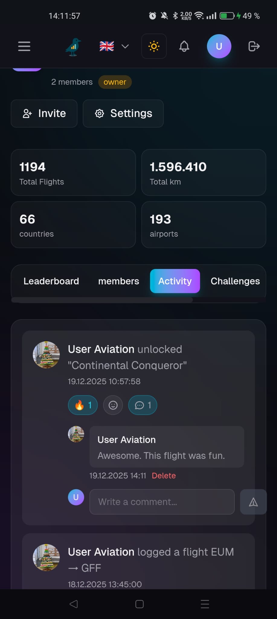 Circle Leaderboard
